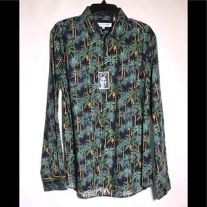 NWT John Lennon Button-Down Long Sleeve L